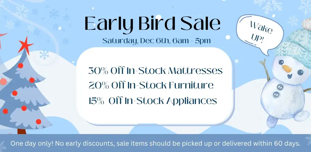 Early Bird Sale 2025